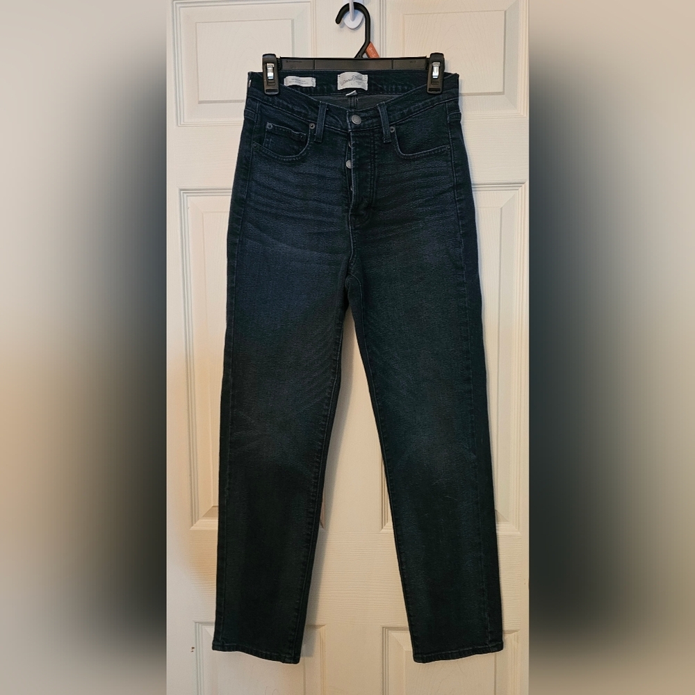 Universal Thread ’80s Slim Straight Ankle Jeans Dark Wash - Size 6